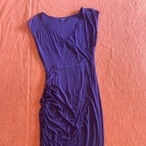 Prana Wrap Dress - Purple Size Small